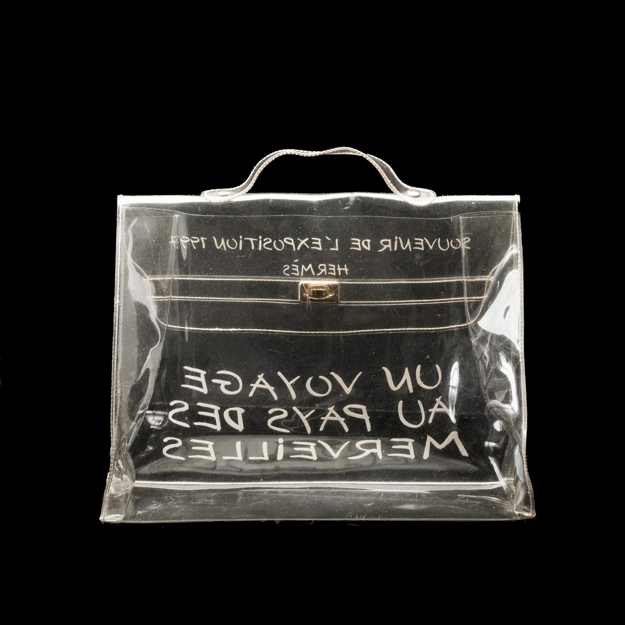 HERMES Plastic Kelly bag 1997. Bukowskis