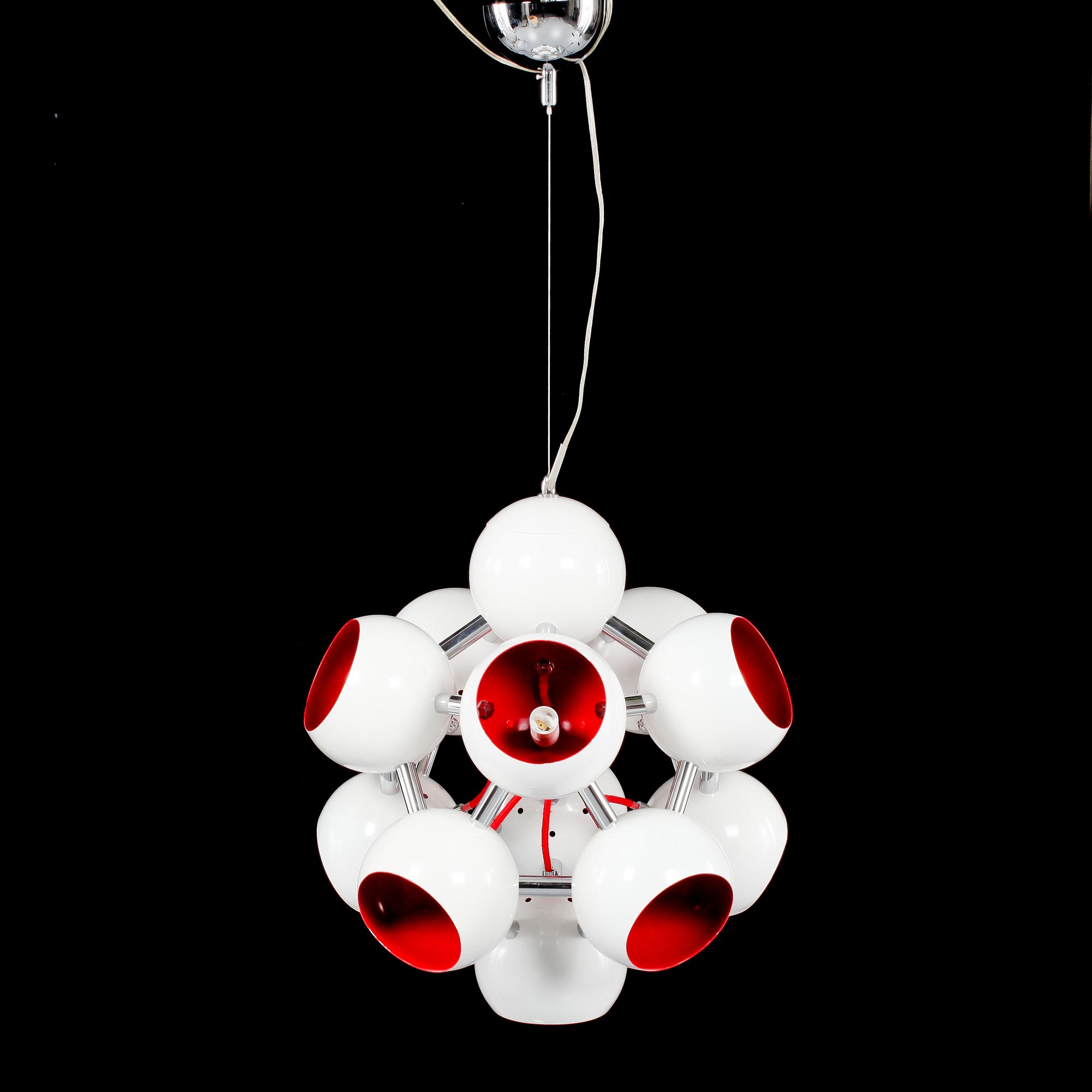 TAKLAMPA, "Spazio", by Rydéns, 2000-tal. Höjd 52 cm.