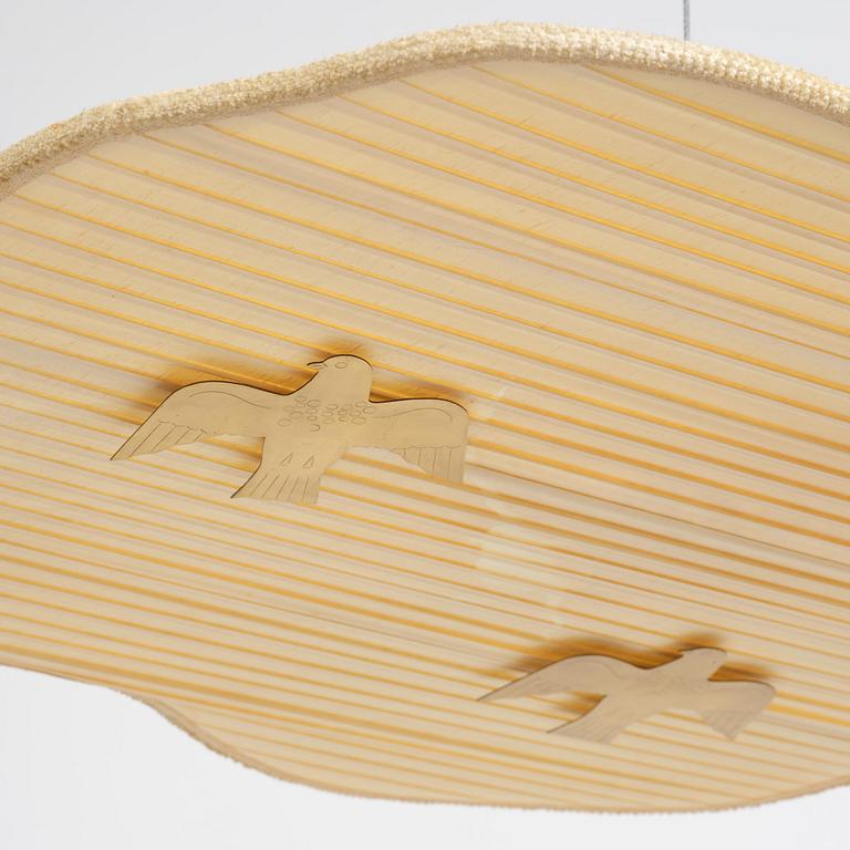 Hans Bergström, plafond, "Molnet", ateljé Lyktan, Åhus, 1940-50-tal.