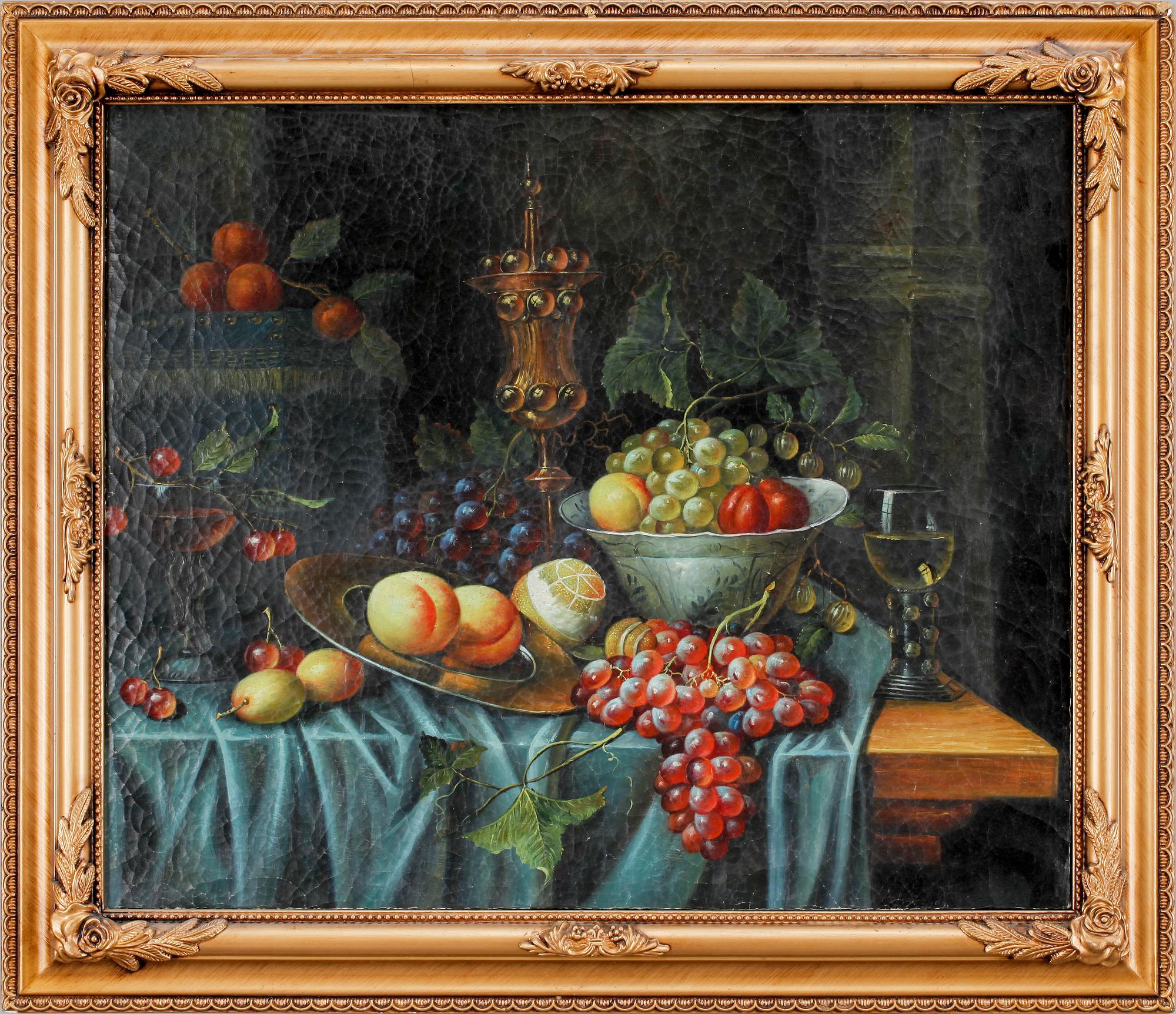 OKÄND KONSTNÄR, olja på duk. 2000-tal.