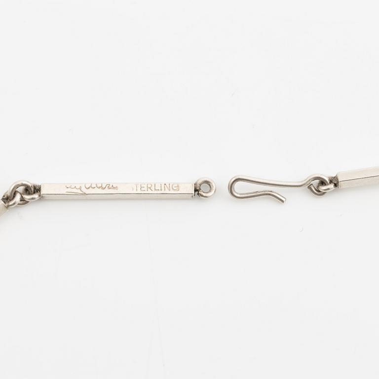 Necklace, Rey Urban, silver,