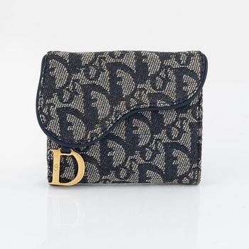 Christian Dior, plånbok, "Saddle Lotus Wallet".
