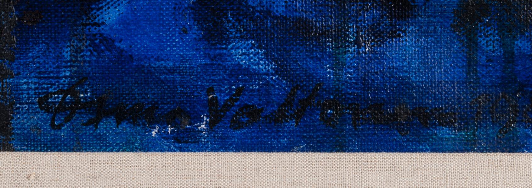 OSMO VALTONEN, olja på duk, signerad.