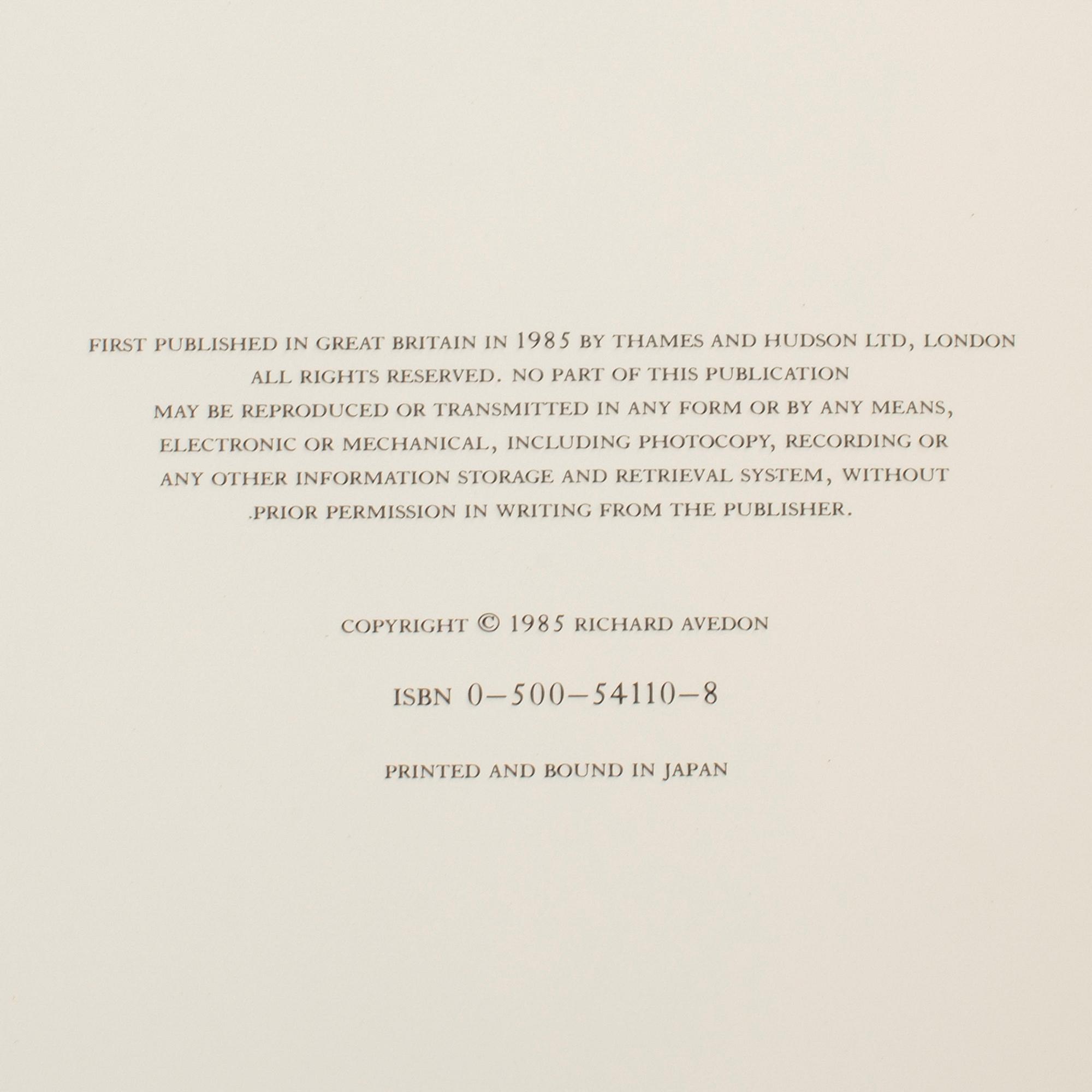 PHOTOBOOK, Richard Avedon, "In The American West".