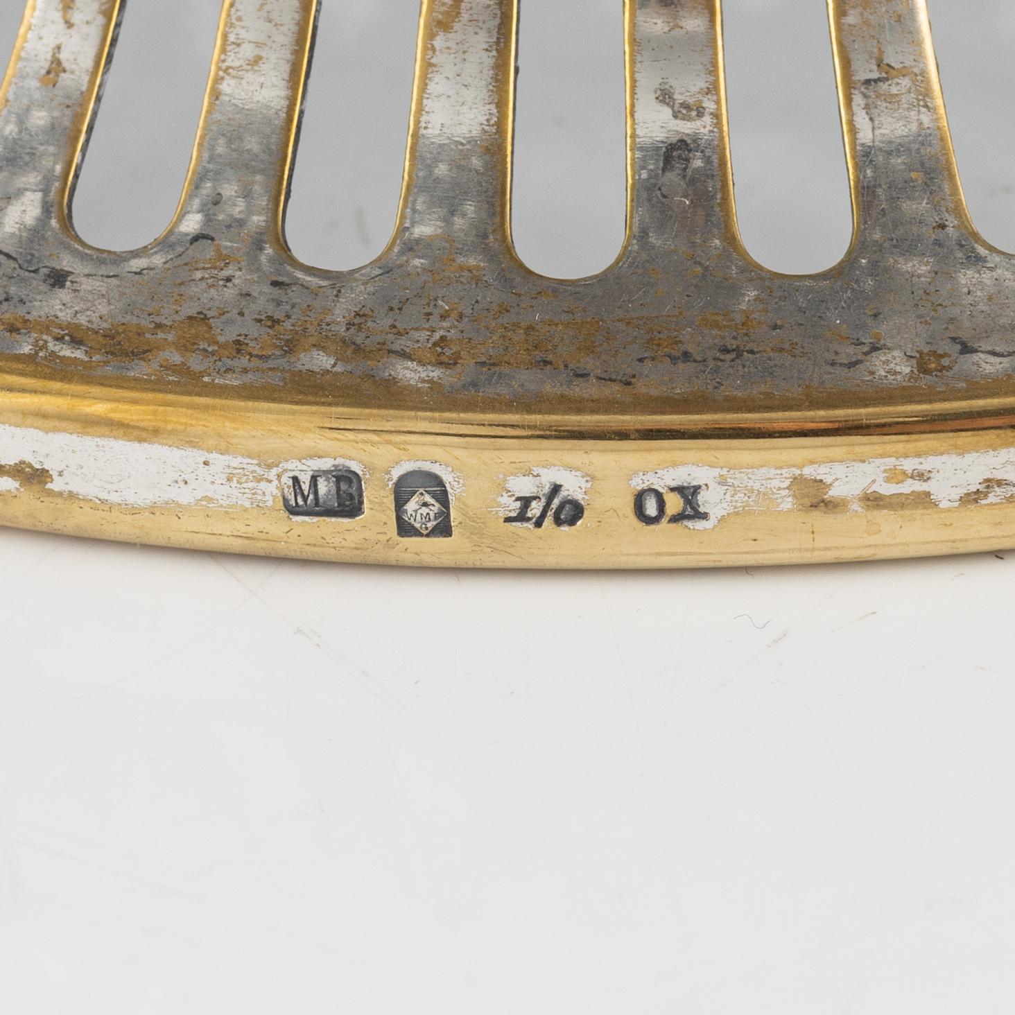 WMF, basket, new silver, first half of the 20th century.