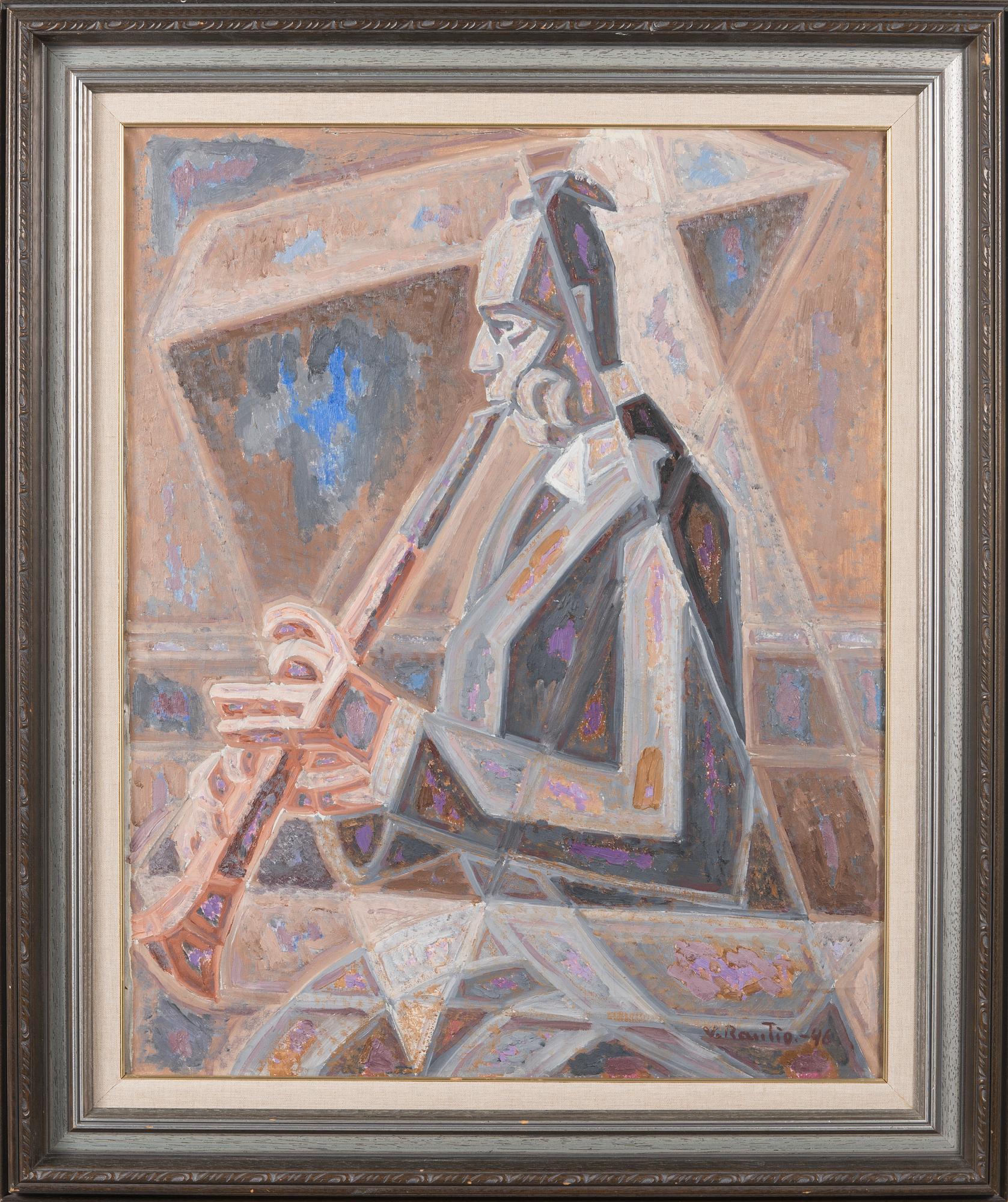 VÄINÖ RAUTIO, oil on canvas, signed and dated -46.