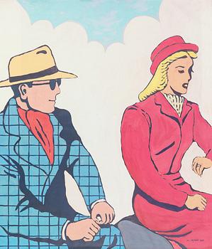 Jan Håfström, "On the beach".