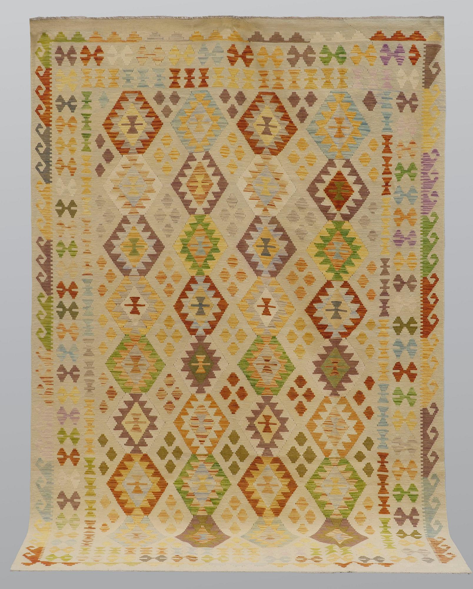 A carpet, kilim, ca 291 x 201 cm.