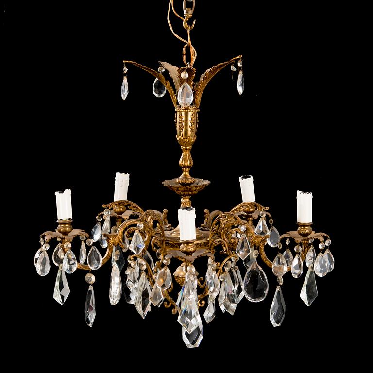 KATTOKRUUNU, empiretyylinen, 1920-luku.