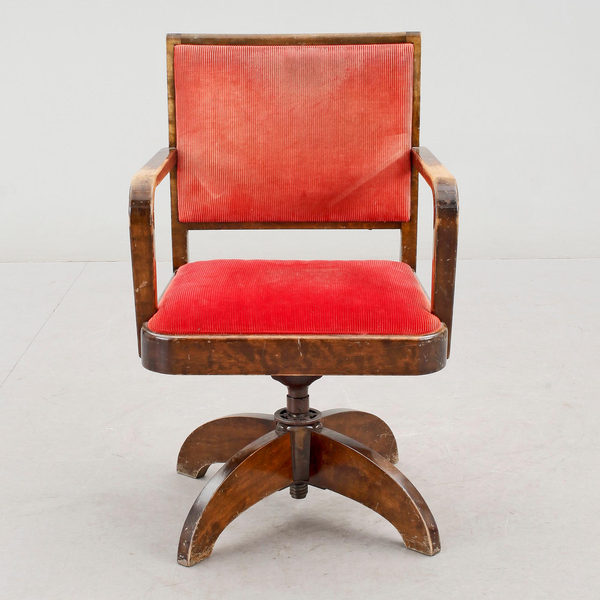 SKRIVBORDSSTOL, 1930/40-tal.