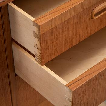 A 1950's teak sideboard.