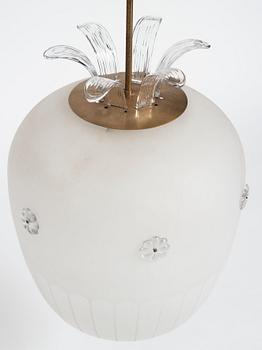 Harald Notini, a ceiling lamp, model "11553", Arvid Böhlmarks Lampfabrik, 1940s.