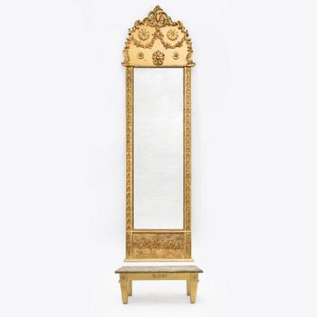 Spegeltrymå, 1800-talets andra hälft.