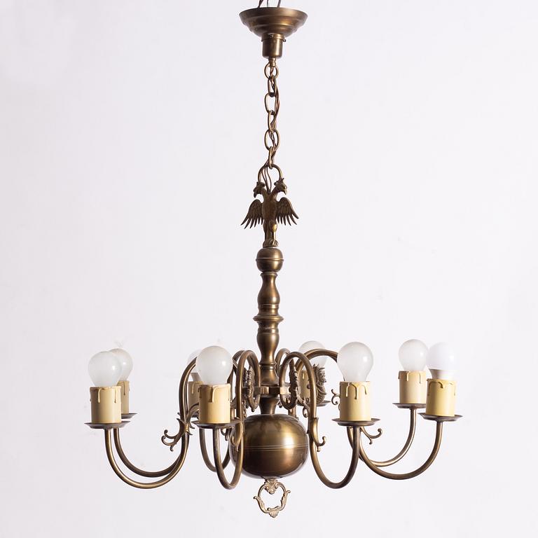 Ceiling lamp, Baroque style, first half of the 20th Century.