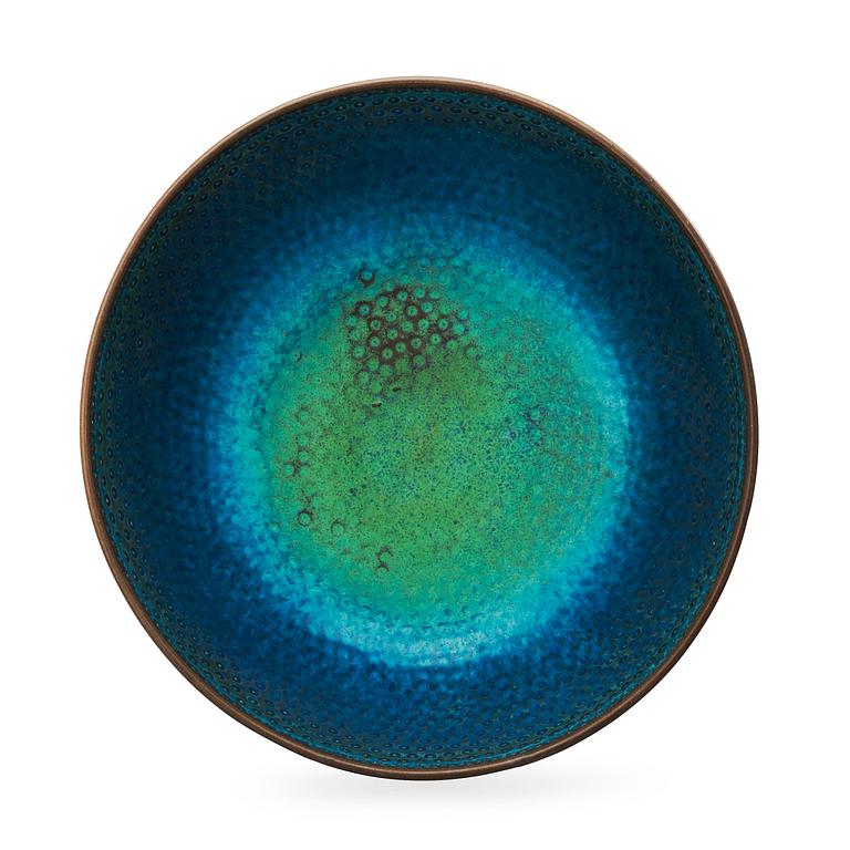 A Stig Lindberg stoneware bowl, Gustavsberg Studio 1958-59.