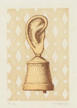 René Magritte, after, "La Leçon de Musique".