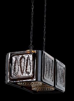 TAKLAMPA, glas, 1960-/70-tal.