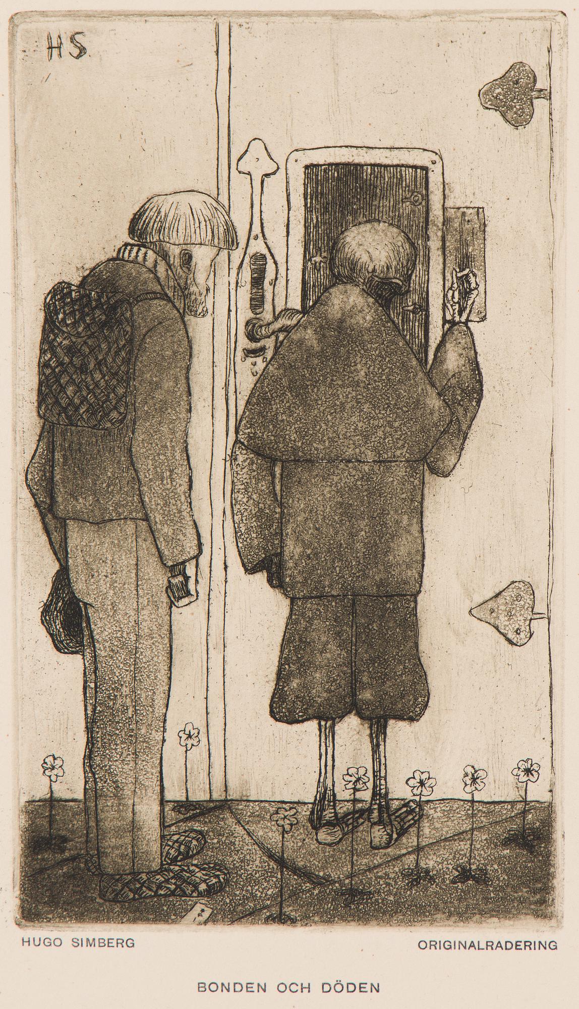 Hugo Simberg, Bonden och Döden.