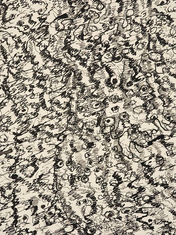 Henri Michaux, "Dessin mescalinien".