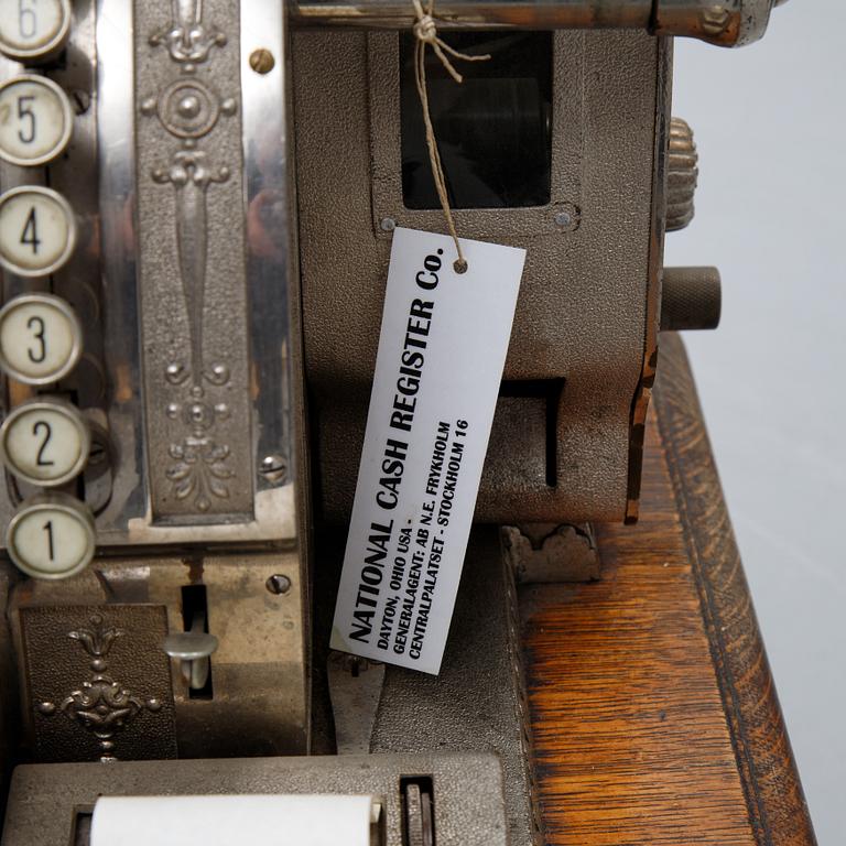 A 'National' cash register from USA, early 20th Century.