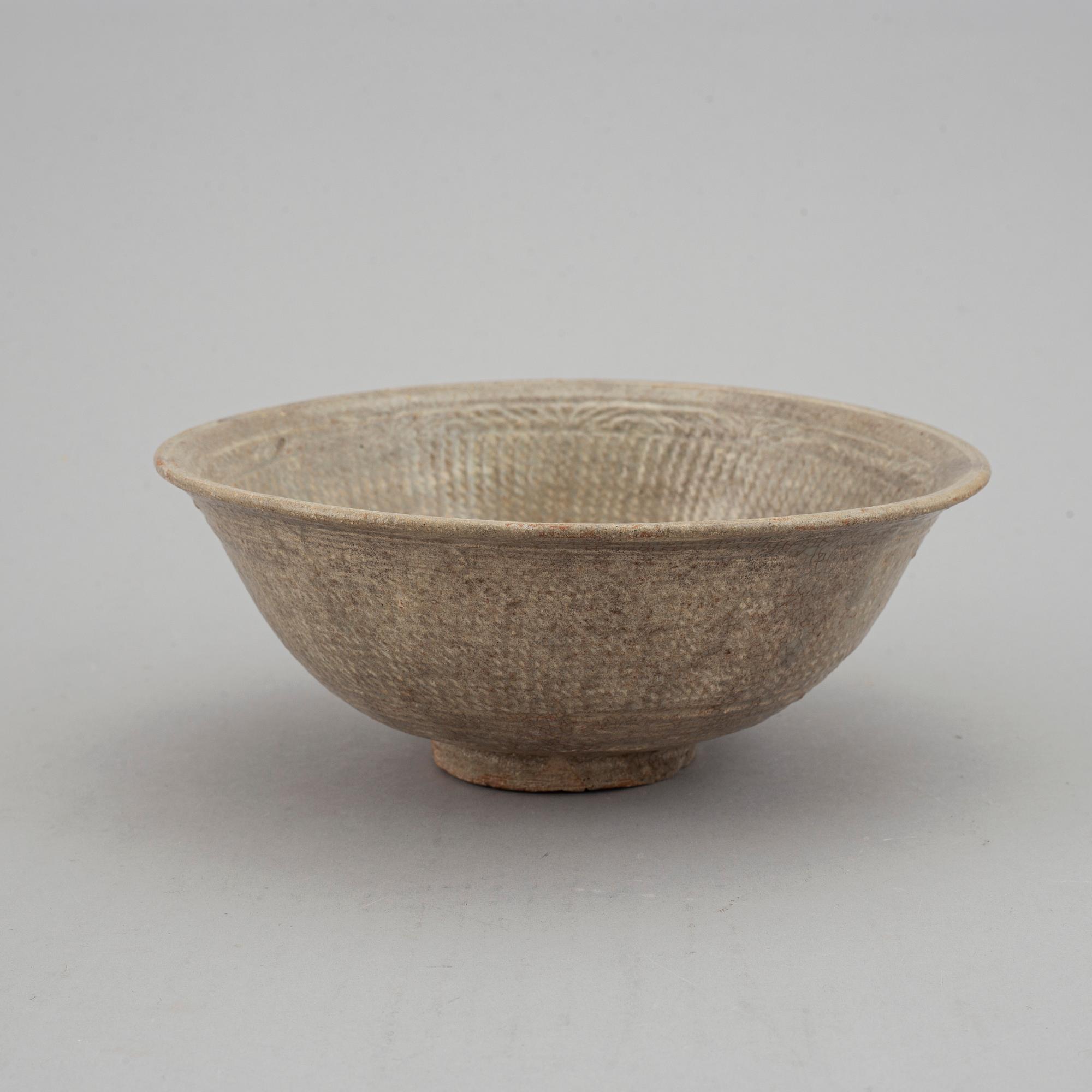 A group of three bowls, South East Asian, 17th Century or older.