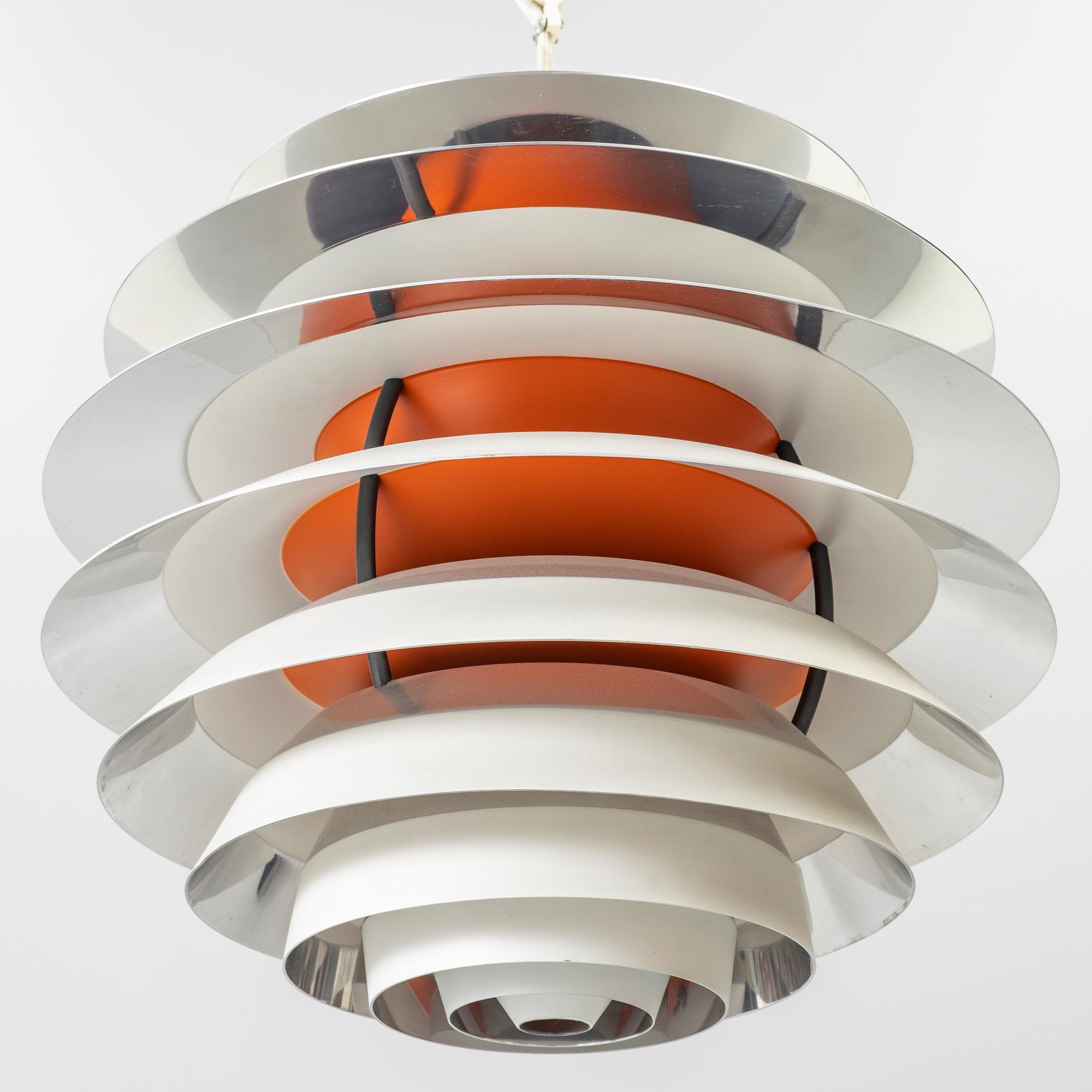 Poul Henningsen, taklampa, "PH Kontrast", Louis Poulsen, Danmark.