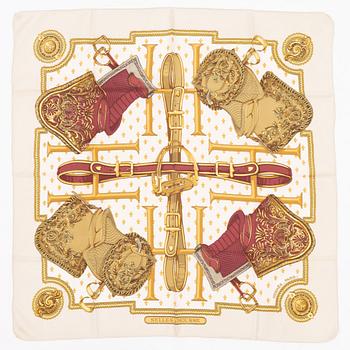 Hermès, scarf, "Selles a Housse".