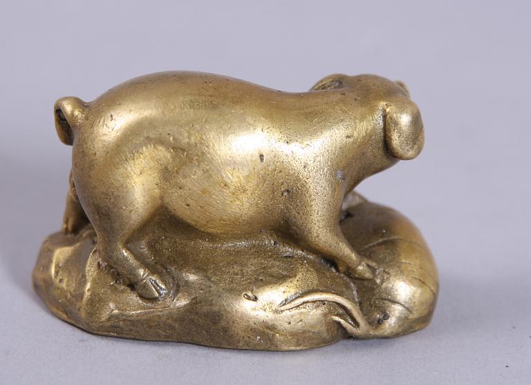FIGURIN, brons, 1900-tal.