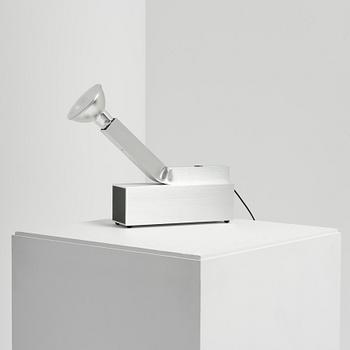 David Taylor, a unique table lamp, "Aluminium Table Lamp #3", Studio Mellösaverken, Sweden, 2025.