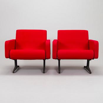 Yrjö Kukkapuro, nojatuolipari, tilaustyö, Lepokalusto Oy, 1960-luku.