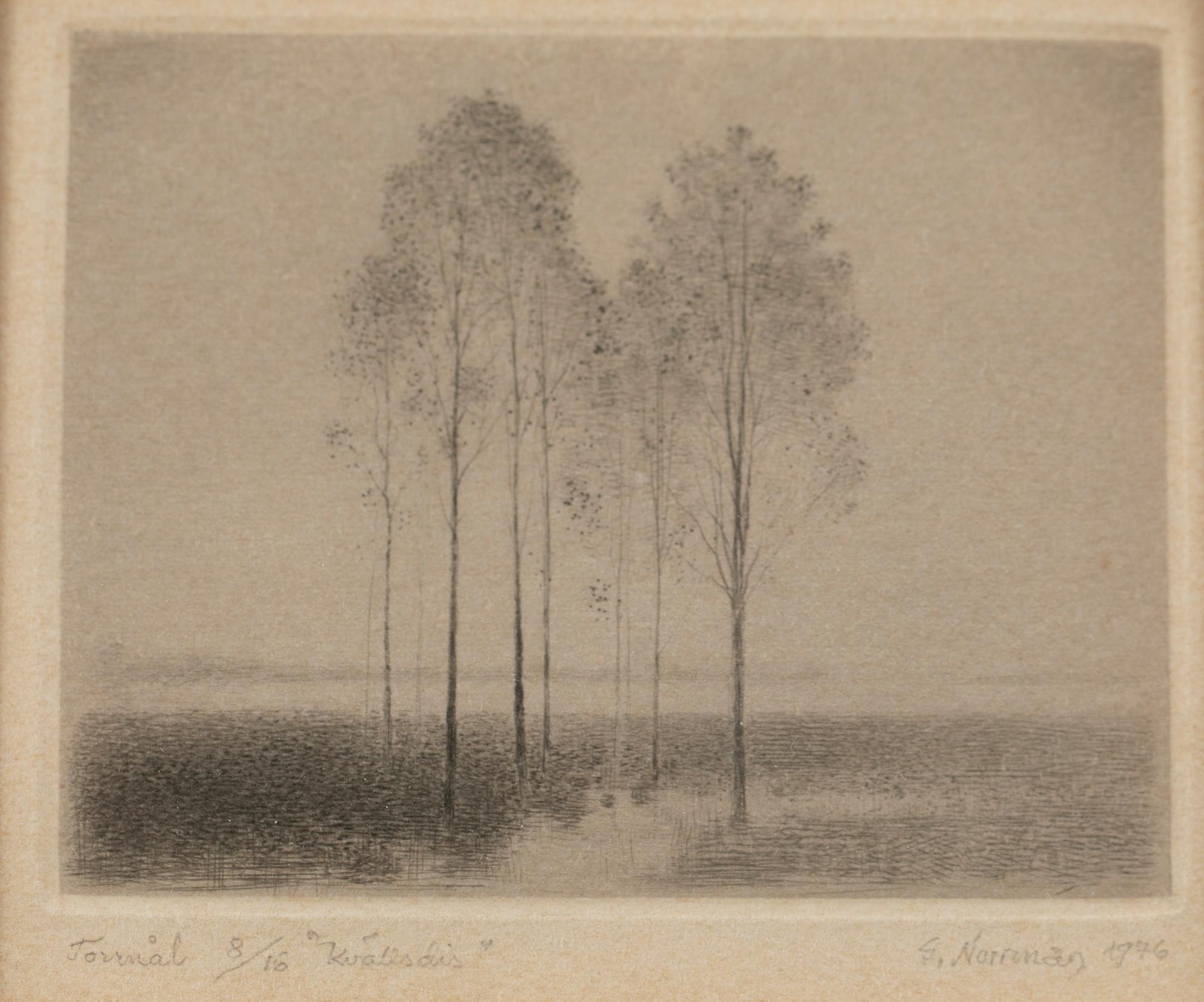 Gunnar Norrman, "Evening Haze", 1976.