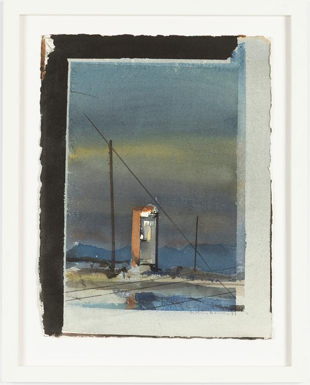 Lars Lerin, Telefonkiosken.