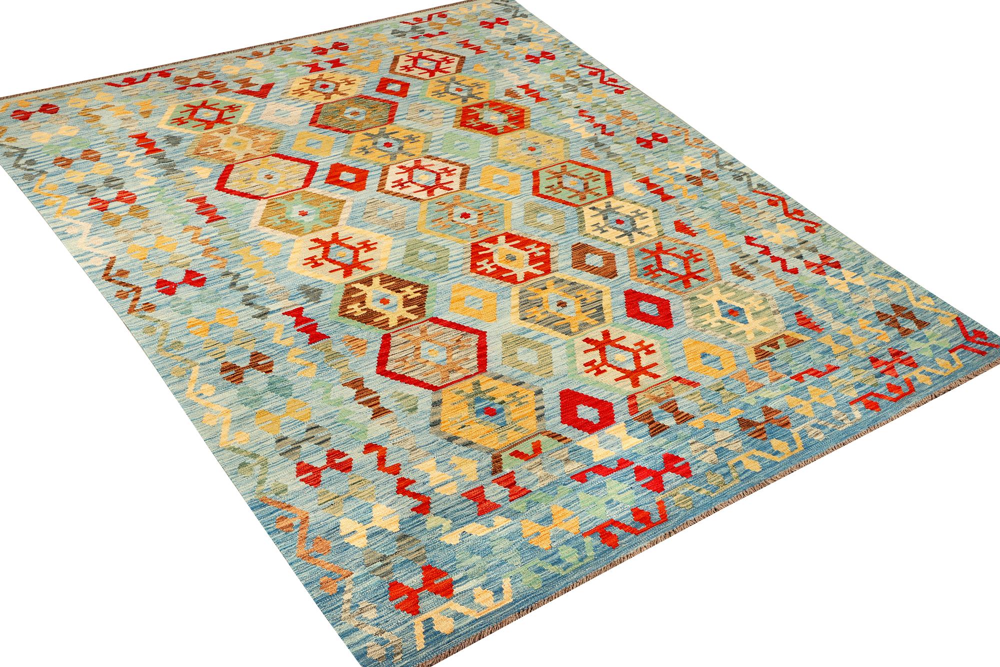 Matta, Kelim, Afghanistan, ca 296 x 197 cm.