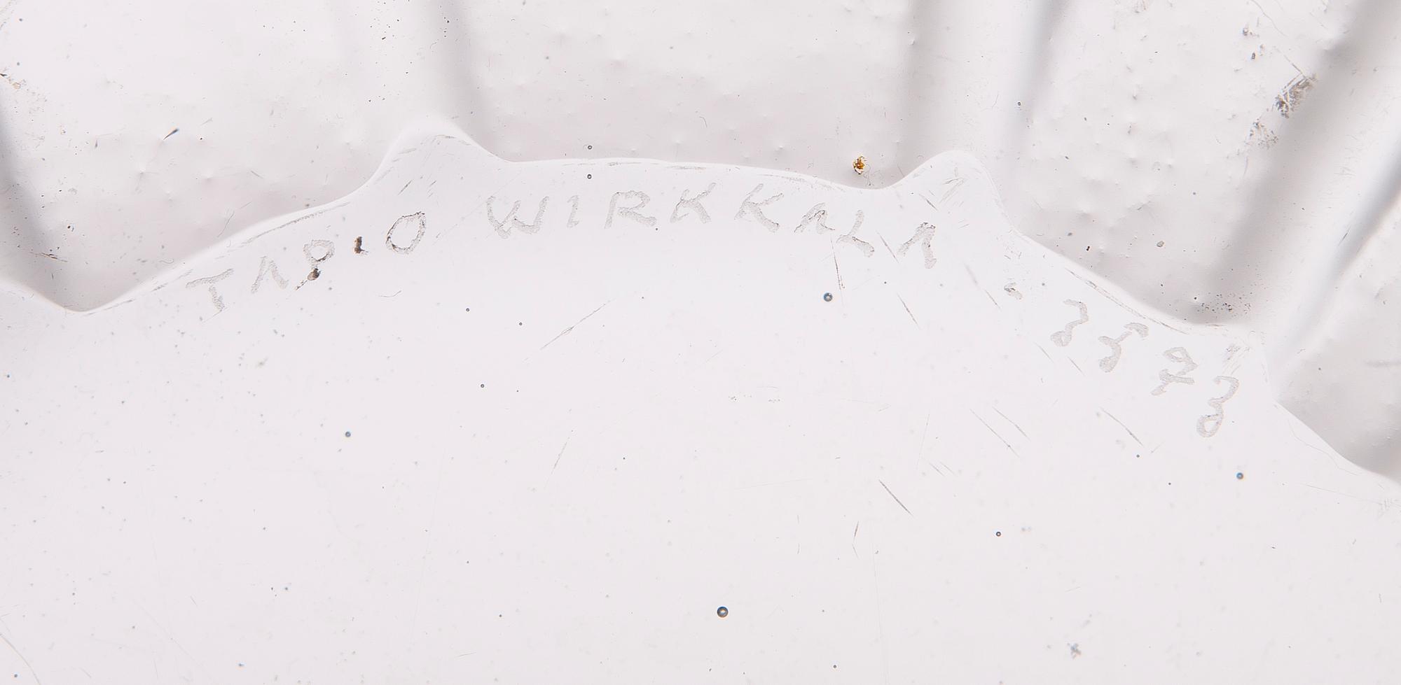 TAPIO WIRKKALA, konstföremål, signerad Tapio Wirkkala 3573.