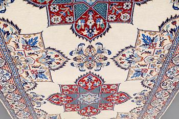 A RUNNER, Nain part silk , so called 9LAA, 300 x 99 cm.