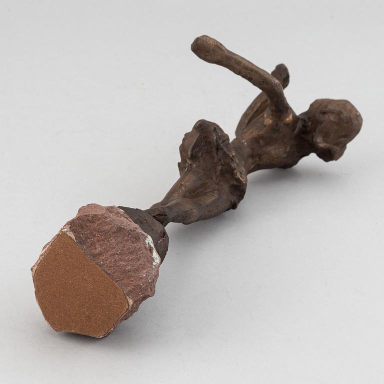 Axel Olsson, a bronze sculpture, signed and numbered 8/10.