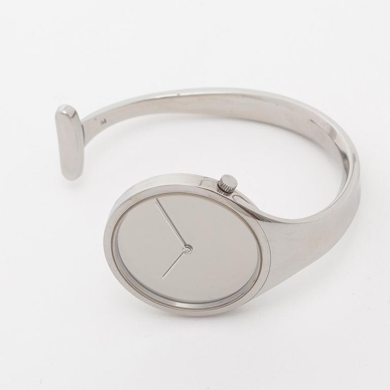 Georg Jensen - Vivianna. Steel. Quartz. Ø 32.6 mm.