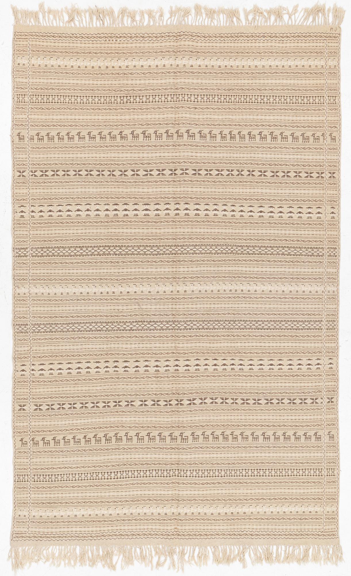 Kelim, India, approx. 305 x 190 cm.