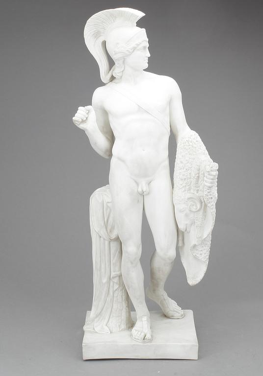 SKULPTUR, parian, sannolikt 1800-tal.