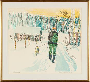 Lars Lerin, Jägaren.