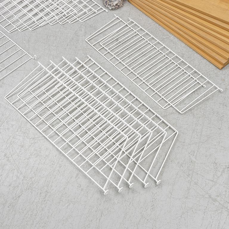 Nils Strinning, a shelving system, "String", Sweden.