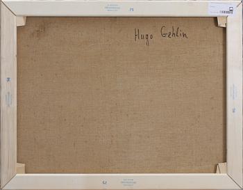 HUGO GEHLIN, olja på duk, sign.