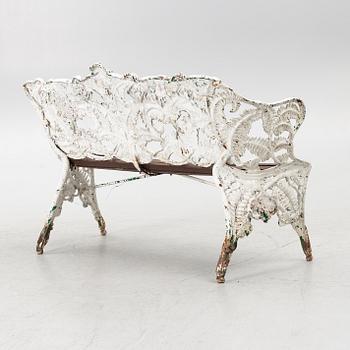 Trädgårdssoffa, "Ormbunke", 1900-talets första hälft.