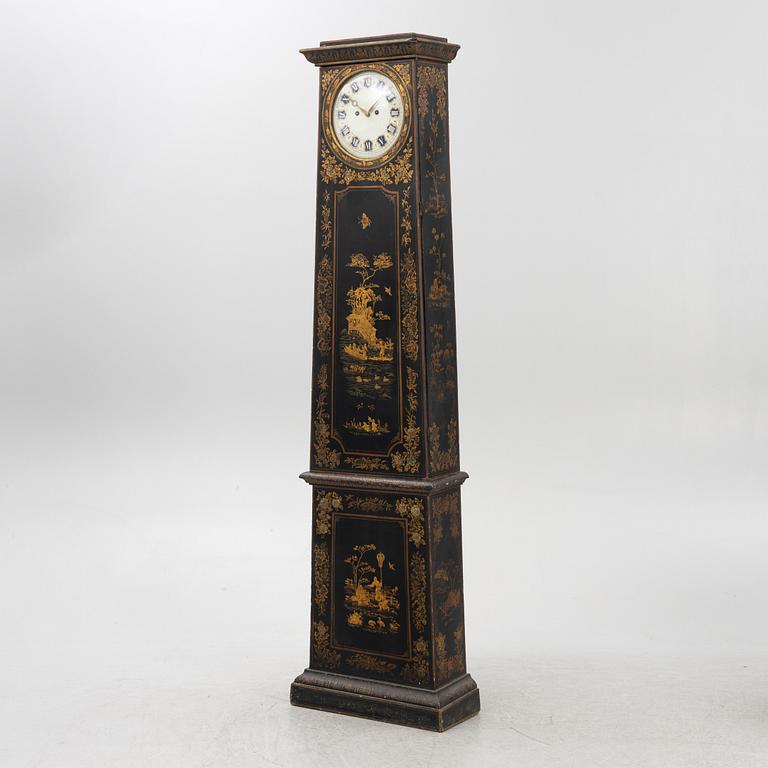 A 18th century longcase clock.