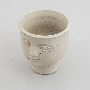 Lisa Larson, a stoneware vase, Gustavsberg, prototype.