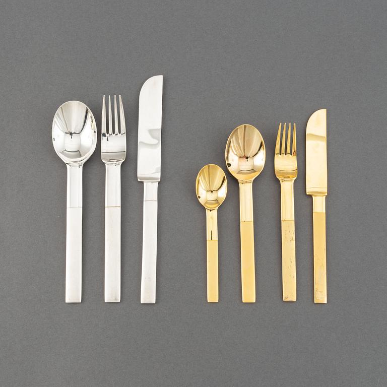 Gunnar Cyrén, a 'Nobel' steel cutlery service, Yamazaki (50 pieces).