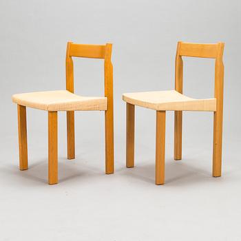 Olavi Hänninen, A set of 10 'Tuomas' dining chairs,  for Huonekalu Mikko Nupponen, Finland 1950s.