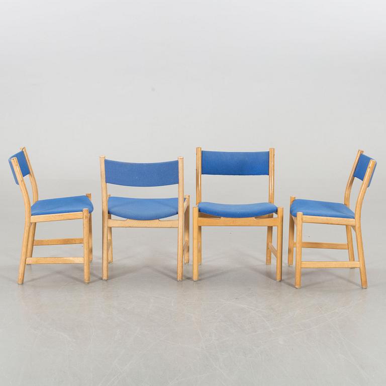 10 HANS J WEGNER CHAIRS, CH51, Denmark.