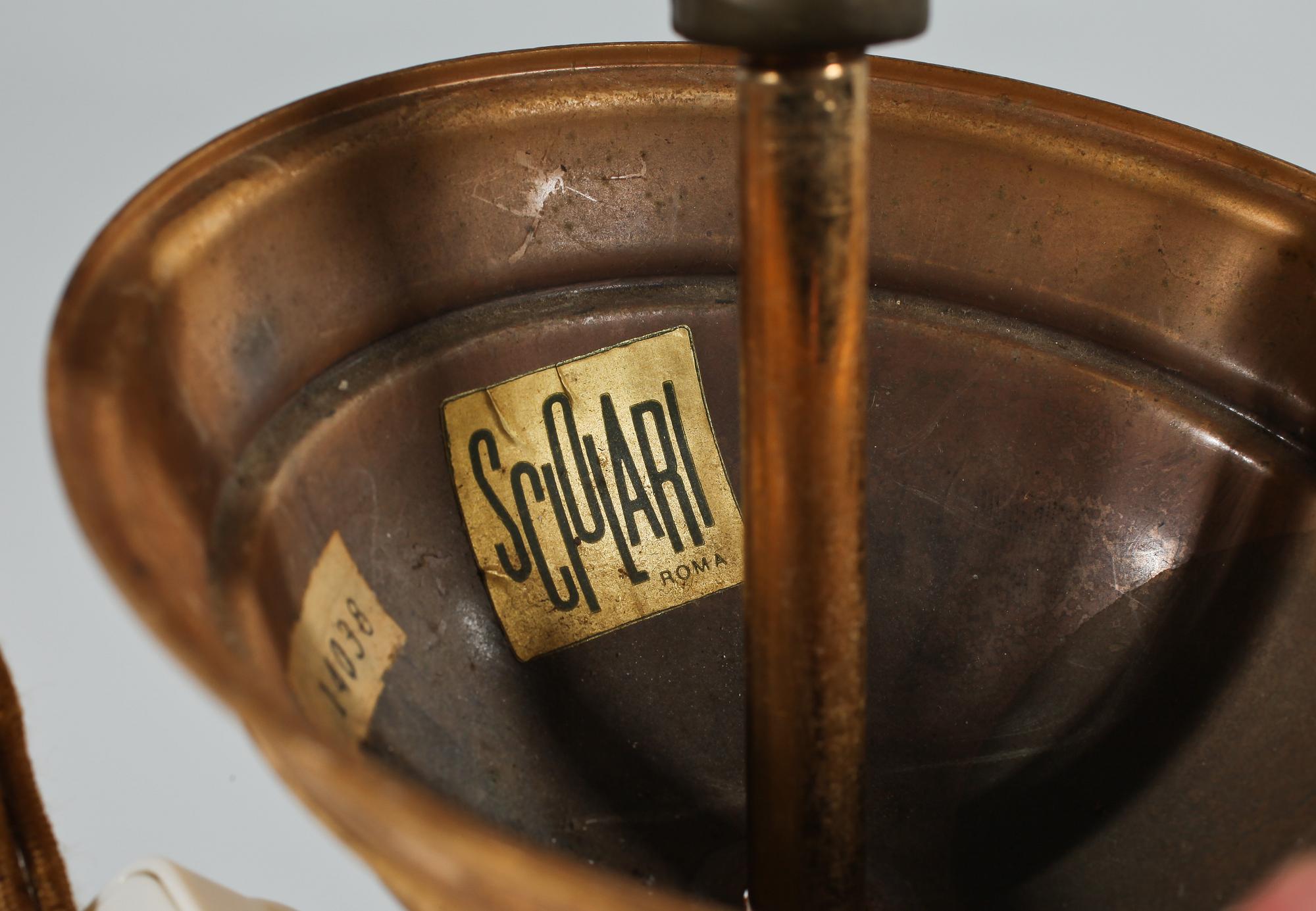 TAKLYKTA, Sciolari, omkring 1900-talets mitt. Höjd 56 cm.