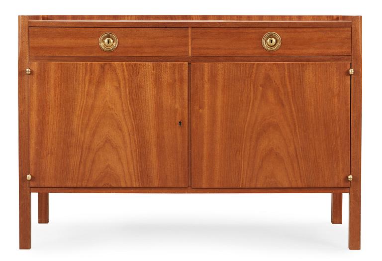 A Josef Frank mahogany sideboard, Svenskt Tenn, Sweden, ca 1939.  Model 848,.